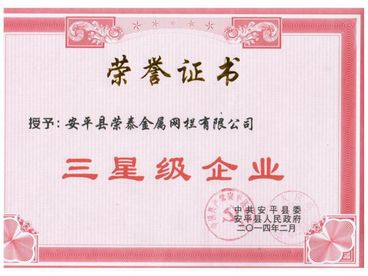 三星级企业